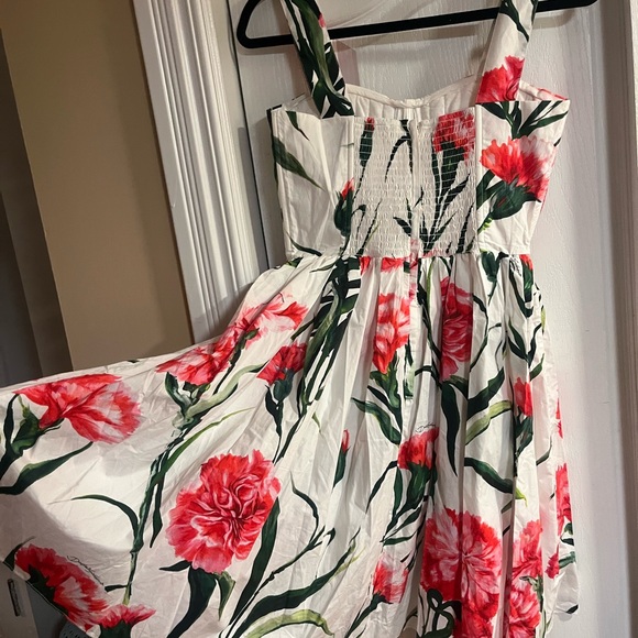 Floral Print Sweetheart Mini Dress size SMALL - Picture 8 of 10